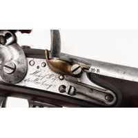 Armes de Poing PISTOLET DE GENDARMERIE MODELE 1816 A SILEX MANUFACTURE ROYALE MAUBEUGE 1821 - FRANCE RESTAURATION {PRODUCT_REFER