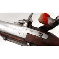 Armes de Poing PISTOLET DE GENDARMERIE MODELE 1816 A SILEX MANUFACTURE ROYALE MAUBEUGE 1821 - FRANCE RESTAURATION {PRODUCT_REFER