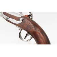 Armes de Poing PISTOLET DE GENDARMERIE MODELE 1816 A SILEX MANUFACTURE ROYALE MAUBEUGE 1821 - FRANCE RESTAURATION {PRODUCT_REFER