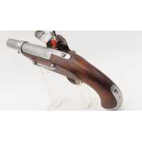 Armes de Poing PISTOLET DE GENDARMERIE MODELE 1816 A SILEX MANUFACTURE ROYALE MAUBEUGE 1821 - FRANCE RESTAURATION {PRODUCT_REFER