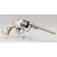 Armes de Poing REVOLVER COLT MODELE 1889 NAVY CALIBRE 38 LONG COLT FINITION LUXE NICKEL ET NACRE 1891 - USA XIXè {PRODUCT_REFERE