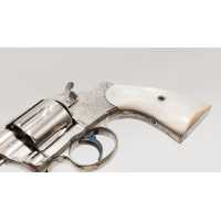 Armes de Poing REVOLVER COLT MODELE 1889 NAVY CALIBRE 38 LONG COLT FINITION LUXE NICKEL ET NACRE 1891 - USA XIXè {PRODUCT_REFERE