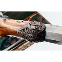 Armes de Poing CASSETTE NECESSAIRE DE DUEL PAIRE PISTOLETS PAR BOURDON A ETAMPES  1845 / 1855 - FRANCE XIXè {PRODUCT_REFERENCE} 