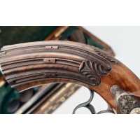 Armes de Poing CASSETTE NECESSAIRE DE DUEL PAIRE PISTOLETS PAR BOURDON A ETAMPES  1845 / 1855 - FRANCE XIXè {PRODUCT_REFERENCE} 