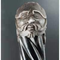 Armes Blanches DAGUE DE VENERIE COUTEAU CHASSE A COURS LOUVETERIE  FINES CISELURES ET GRAVURES  SUR FER - FRANCE XIXè {PRODUCT_R