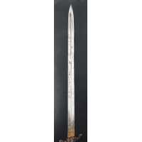 Armes Blanches DAGUE DE VENERIE COUTEAU CHASSE A COURS LOUVETERIE  FINES CISELURES ET GRAVURES  SUR FER - FRANCE XIXè {PRODUCT_R