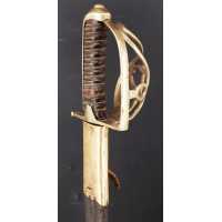 Armes Blanches SABRE MILITAIRE D'OFFICIER DE MARINE DE TYPE MONTMORENCY A L'ANCRE REGNE DE LOUIS XV - FRANCE ANCIENNE MONARCHIE 