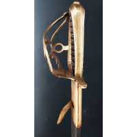Armes Blanches SABRE MILITAIRE D'OFFICIER DE MARINE DE TYPE MONTMORENCY A L'ANCRE REGNE DE LOUIS XV - FRANCE ANCIENNE MONARCHIE 