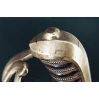 Armes Blanches SABRE MILITAIRE D'OFFICIER DE MARINE DE TYPE MONTMORENCY A L'ANCRE REGNE DE LOUIS XV - FRANCE ANCIENNE MONARCHIE 