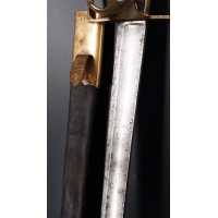 Armes Blanches SABRE MILITAIRE D'OFFICIER DE MARINE DE TYPE MONTMORENCY A L'ANCRE REGNE DE LOUIS XV - FRANCE ANCIENNE MONARCHIE 