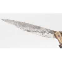 Coutellerie CNT COUTEAU PLIANT ANCIEN 47CM  CATALAN DU NORD TRADITIONNEL GANIVET ROUSILLON  MELLOT PERPIGNAN XIXè {PRODUCT_REFER