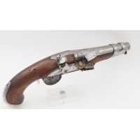 Armes de Poing PISTOLET D'ARÇON A SILEX RÉVOLUTIONNAIRE MODÈLE AN II  1793 / 1794 - FRANCE RÉPUBLIQUE {PRODUCT_REFERENCE} - 4