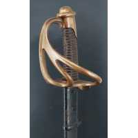 Armes Blanches SABRE DE CAVALERIE SYSTÈME DE 1882 LAME DROITE DRAGON 2è TAILLE 92.5CM CHÂTELLERAULT 1886 - FRANCE IIIÈ RÉPUBLIQU