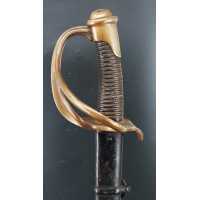 Armes Blanches SABRE DE CAVALERIE SYSTÈME DE 1882 LAME DROITE DRAGON 2è TAILLE 92.5CM CHÂTELLERAULT 1886 - FRANCE IIIÈ RÉPUBLIQU
