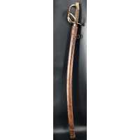 Armes Blanches SABRE OFFICIER D'ARTILLERIE MODÈLE 1822 - 1899  LAME 90CM  COULAUX KLINGENTHAL - FRANCE IIIè RÉPUBLIQUE {PRODUCT_