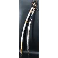 Armes Blanches SABRE D'OFFICIER DE CAVALERIE LÉGÈRE MONTURE À LA CHASSEUR DU MODÈLE AN IX LAME SOLINGEN - FRANCE CONSULAT ET PRE