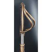 Armes Blanches SABRE D'OFFICIER DE CAVALERIE LÉGÈRE MONTURE À LA CHASSEUR DU MODÈLE AN IX LAME SOLINGEN - FRANCE CONSULAT ET PRE
