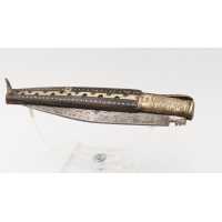 Coutellerie COUTEAU PLIANT ANCIEN ESPAGNOL NAVAJA CATALOGNE DU SUD - ESPAGNE XIXè {PRODUCT_REFERENCE} - 2