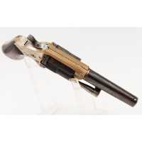 Armes de Poing REVOLVER US CIVIL WAR  SLOCUM 'S PATENT 1863 BROOKLYN NEW YORK SIDE LOADING CALIBRE 32 RF - USA XIXè {PRODUCT_REF