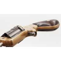 Armes de Poing REVOLVER US CIVIL WAR  SLOCUM 'S PATENT 1863 BROOKLYN NEW YORK SIDE LOADING CALIBRE 32 RF - USA XIXè {PRODUCT_REF