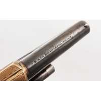 Armes de Poing REVOLVER US CIVIL WAR  SLOCUM 'S PATENT 1863 BROOKLYN NEW YORK SIDE LOADING CALIBRE 32 RF - USA XIXè {PRODUCT_REF