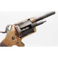 Armes de Poing REVOLVER US CIVIL WAR  SLOCUM 'S PATENT 1863 BROOKLYN NEW YORK SIDE LOADING CALIBRE 32 RF - USA XIXè {PRODUCT_REF