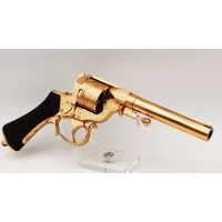 Armes de Poing LUXUEUX REVOLVER PERRIN 1865 GRAVÉ DORÉ CALIBRE 11MM PERRIN - FRANCE XIXè {PRODUCT_REFERENCE} - 23