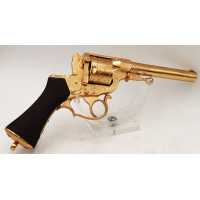 Armes de Poing LUXUEUX REVOLVER PERRIN 1865 GRAVÉ DORÉ CALIBRE 11MM PERRIN - FRANCE XIXè {PRODUCT_REFERENCE} - 9
