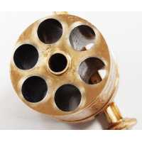 Armes de Poing LUXUEUX REVOLVER PERRIN 1865 GRAVÉ DORÉ CALIBRE 11MM PERRIN - FRANCE XIXè {PRODUCT_REFERENCE} - 27