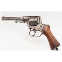 Armes de Poing REVOLVER PERRIN MODÈLE 1865 À CADRE FERMÉ DANS SA PATINE CALIBRE 11MM PERRIN - FRANCE XIXè {PRODUCT_REFERENCE} - 