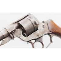 Armes de Poing REVOLVER PERRIN MODÈLE 1865 À CADRE FERMÉ DANS SA PATINE CALIBRE 11MM PERRIN - FRANCE XIXè {PRODUCT_REFERENCE} - 