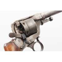 Armes de Poing REVOLVER PERRIN MODÈLE 1865 À CADRE FERMÉ DANS SA PATINE CALIBRE 11MM PERRIN - FRANCE XIXè {PRODUCT_REFERENCE} - 