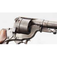 Armes de Poing REVOLVER PERRIN MODÈLE 1865 À CADRE FERMÉ DANS SA PATINE CALIBRE 11MM PERRIN - FRANCE XIXè {PRODUCT_REFERENCE} - 