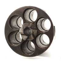 Armes de Poing REVOLVER PERRIN MODÈLE 1865 À CADRE FERMÉ DANS SA PATINE CALIBRE 11MM PERRIN - FRANCE XIXè {PRODUCT_REFERENCE} - 