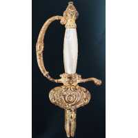 Catalogue Magasin ÉPÉE D'OFFICIER DES EAUX ET FORÊTS OU DES CHASSES IMPÉRIALES - FRANCE SECOND EMPIRE NAPOLÉON III {PRODUCT_REFE