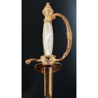 Catalogue Magasin ÉPÉE D'OFFICIER DES EAUX ET FORÊTS OU DES CHASSES IMPÉRIALES - FRANCE SECOND EMPIRE NAPOLÉON III {PRODUCT_REFE