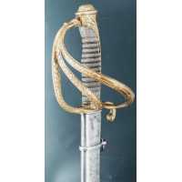 Armes Blanches SABRE D'OFFICIER D'INFANTERIE FRANC MAÇON  TYPE 1855 FABRICATION PRIVÉE ARTISAN PARISIEN - FRANCE SECOND EMPIRE {