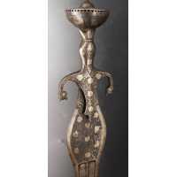 Armes Blanches SABRE PAHARI COBRA SWORD KOFTGARI TULWAR TAWAR PULWAR INDIA XIXè INDE 19è {PRODUCT_REFERENCE} - 2