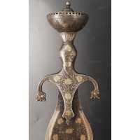 Armes Blanches SABRE PAHARI COBRA SWORD KOFTGARI TULWAR TAWAR PULWAR INDIA XIXè INDE 19è {PRODUCT_REFERENCE} - 5