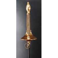 Armes Blanches ÉPÉE D'OFFICIER D'INFANTERIE RÈGNE DE LOUIS XVI VERS 1780 EN BRONZE DORÉ - FRANCE ANCIENNE MONARCHIE {PRODUCT_REF