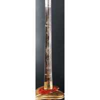 Armes Blanches ÉPÉE D'OFFICIER D'INFANTERIE RÈGNE DE LOUIS XVI VERS 1780 EN BRONZE DORÉ - FRANCE ANCIENNE MONARCHIE {PRODUCT_REF