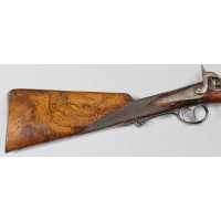 Armes Longues RARE FUSIL DE CHASSE À SYSTÈME BREVETÉ PLOMBEUR À PARIS  Cal. 16 À BROCHE RAYÉ  GROS GIBIER vers 1860 - FRANCE XIX