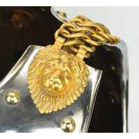 Militaria CASQUE ET CUIRASSE D'OFFICIER DE CUIRASSIERS DE LA GARDE ROYALE MODÈLE 1825 - FRANCE RESTAURATION. {PRODUCT_REFERENCE}