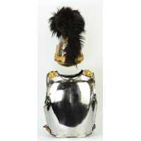 Militaria CASQUE ET CUIRASSE D'OFFICIER DE CUIRASSIERS DE LA GARDE ROYALE MODÈLE 1825 - FRANCE RESTAURATION. {PRODUCT_REFERENCE}