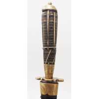 Coutellerie STYLET CORSE ARTISANAL DE LA CASTAGNICCIA LAME TYPIQUE À DOUBLE TRANCHANT XIXè, 25cm {PRODUCT_REFERENCE} - 15