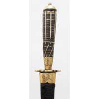 Coutellerie STYLET CORSE ARTISANAL DE LA CASTAGNICCIA LAME TYPIQUE À DOUBLE TRANCHANT XIXè, 25cm {PRODUCT_REFERENCE} - 5