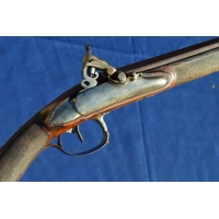 Armes Longues CARABINE DE CHASSE SILEX TRANSFORME A PERCUSSION de BALDINGER A ROUEN 1801- France Premier Empire {PRODUCT_REFEREN