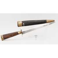 Coutellerie STYLET CORSE ARTISAN ROMIEU LAME TYPIQUE DOUBLE TRANCHANT XIXè, 26,5CM {PRODUCT_REFERENCE} - 13