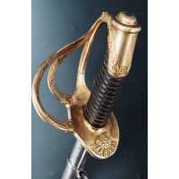 Armes Blanches SABRE D'OFFICIER DES DRAGONS 92CM  MODÈLE 1822 DU 19 JANVIER 1871 COULAUX KLINGENTHAL - FRANCE IIIè Rép. {PRODUCT