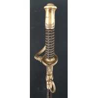 Armes Blanches SABRE D'OFFICIER D'INFANTERIE MODÈLE 1821 DE LA GARDE NATIONALE DE LOUIS PHILIPPE Ier COQ MONARCHIE DE JUILLET CH